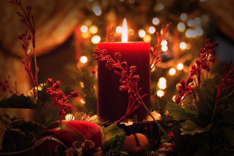 candele di Natale