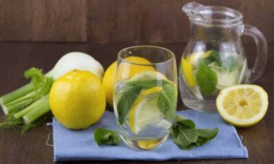 Acqua detox limone