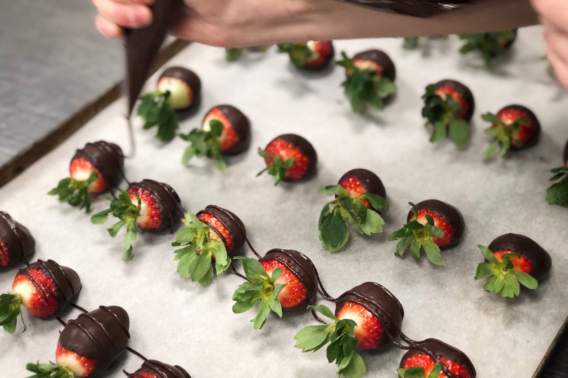 Fragole al cioccolato