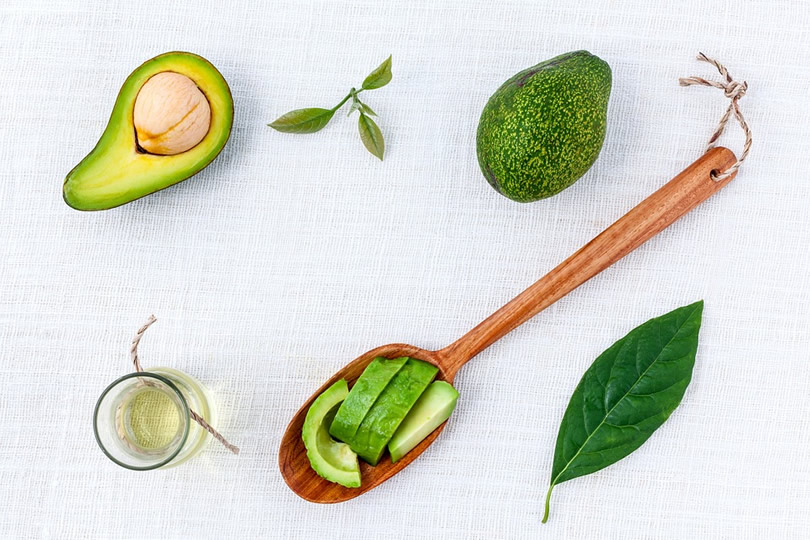 Cosmetici all'avocado