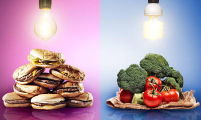 Fast food vs cibo sano