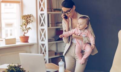 mamma figlio lavoro