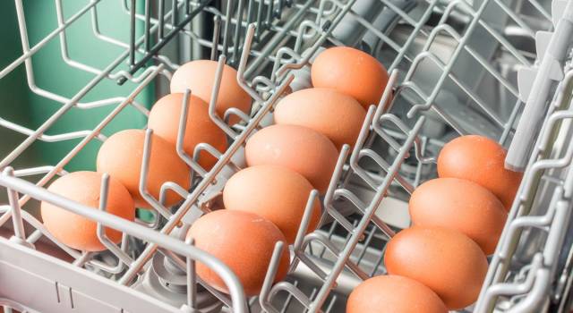 Sapevi che è possibile cucinare le uova in lavastoviglie?