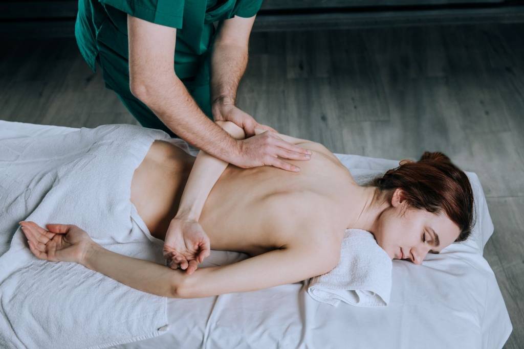 Massaggio massoterapico