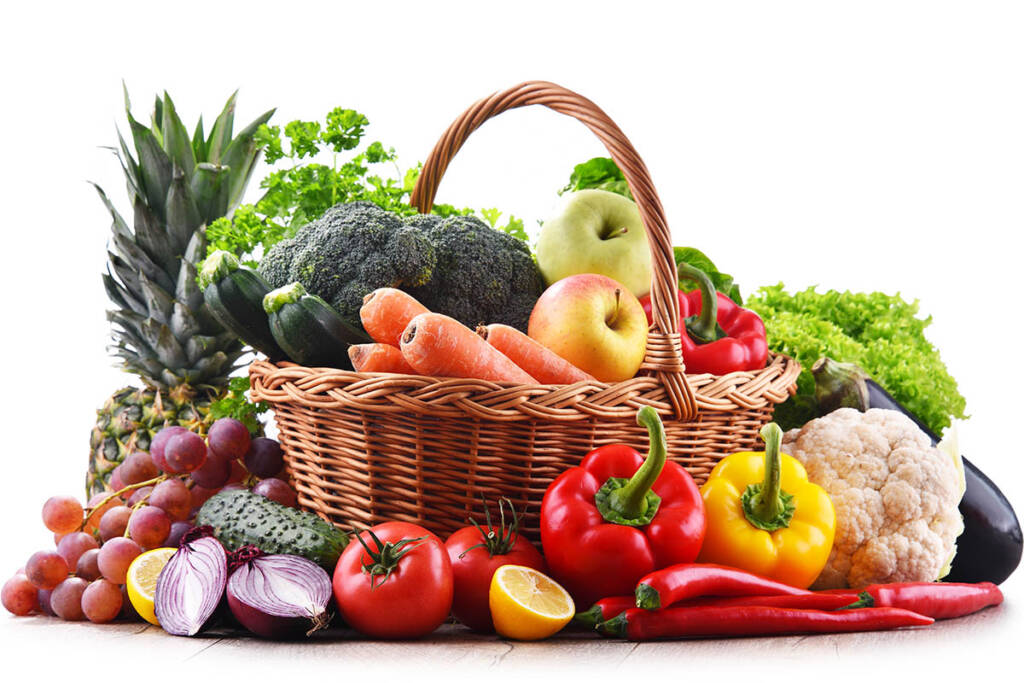 fruit and vegetable basket