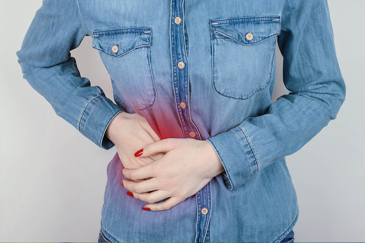 stomach flank pain