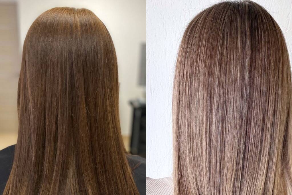 cut before and after