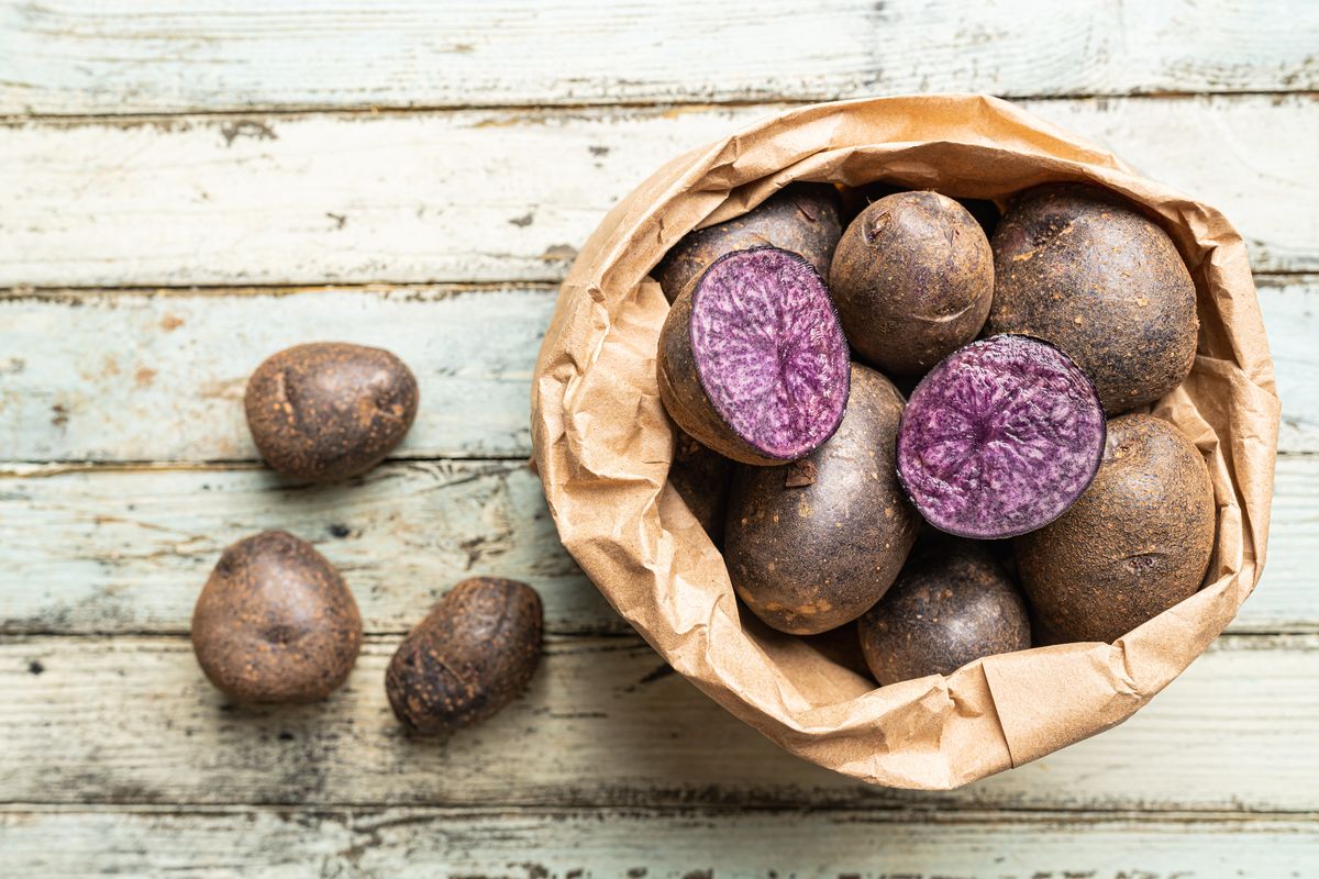 purple potatoes