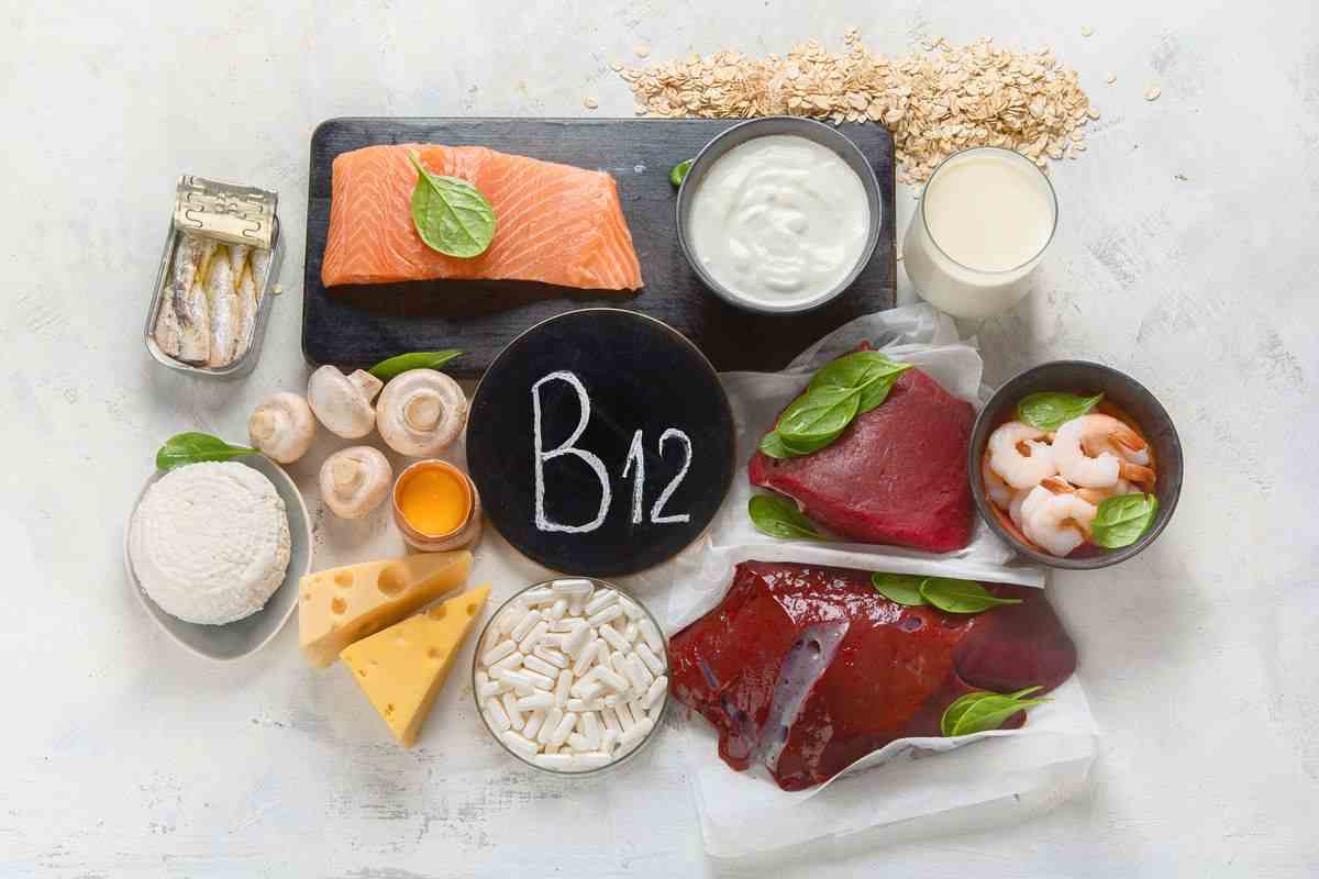 Vitamina B12, alimenti